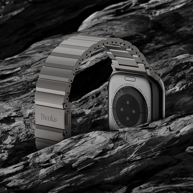 Watch 44mm Benks Aero Titan Serisi Titanyum Metal Kordon