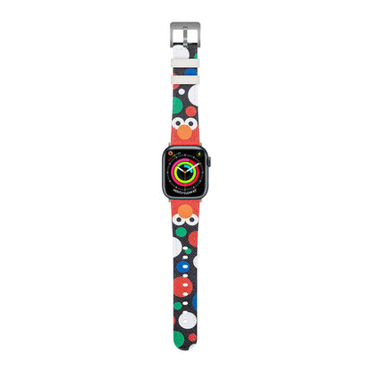 Watch 44mm Casebang Sesame Street Serisi Deri Saat Kordon