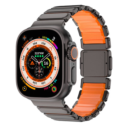 Watch 44mm Mohseven iWatch Titancore No.2 Çelik Kordon