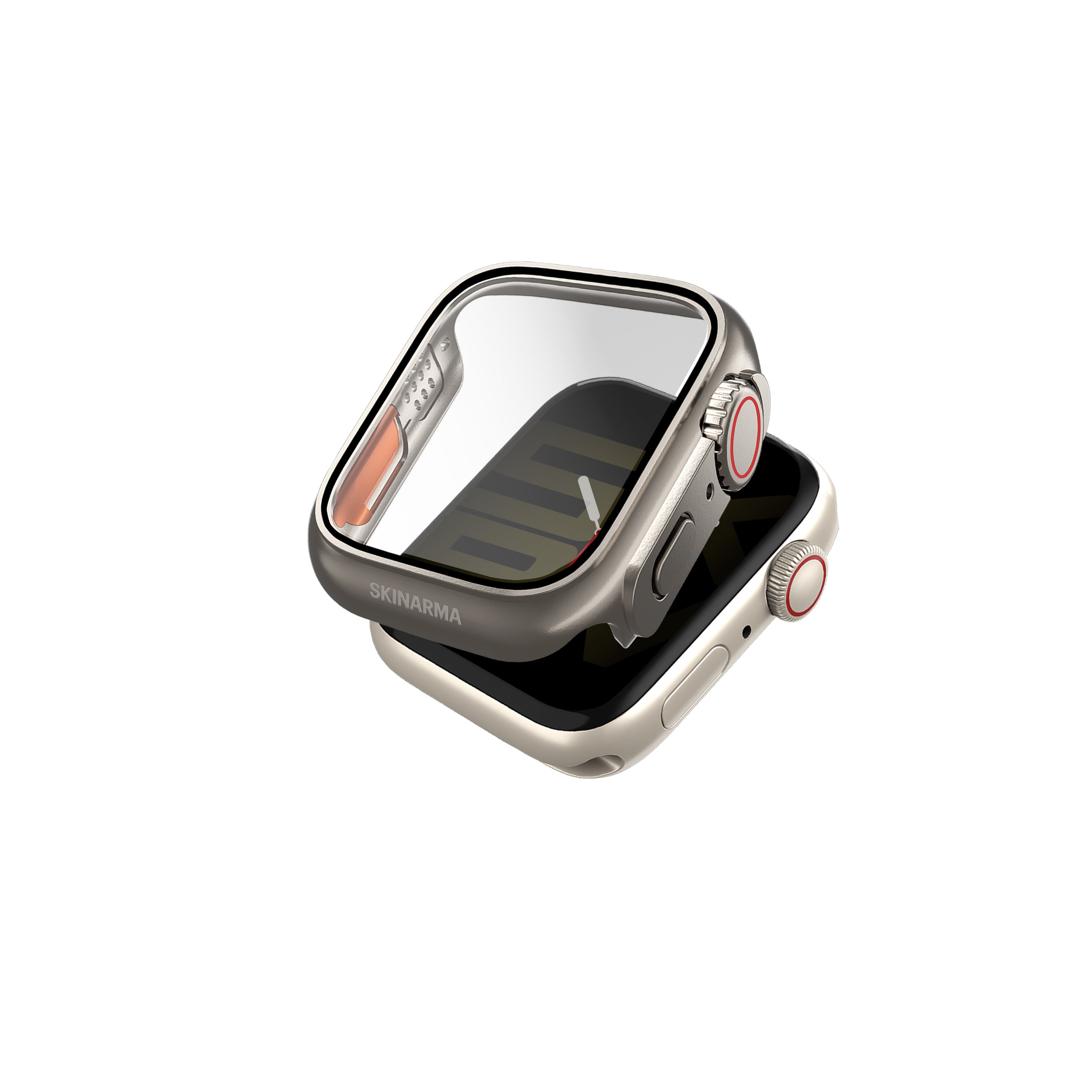 Watch 44mm SkinArma Gado Pro Dijital Taç Korumalı Kasa ve Ekran Koruyucu