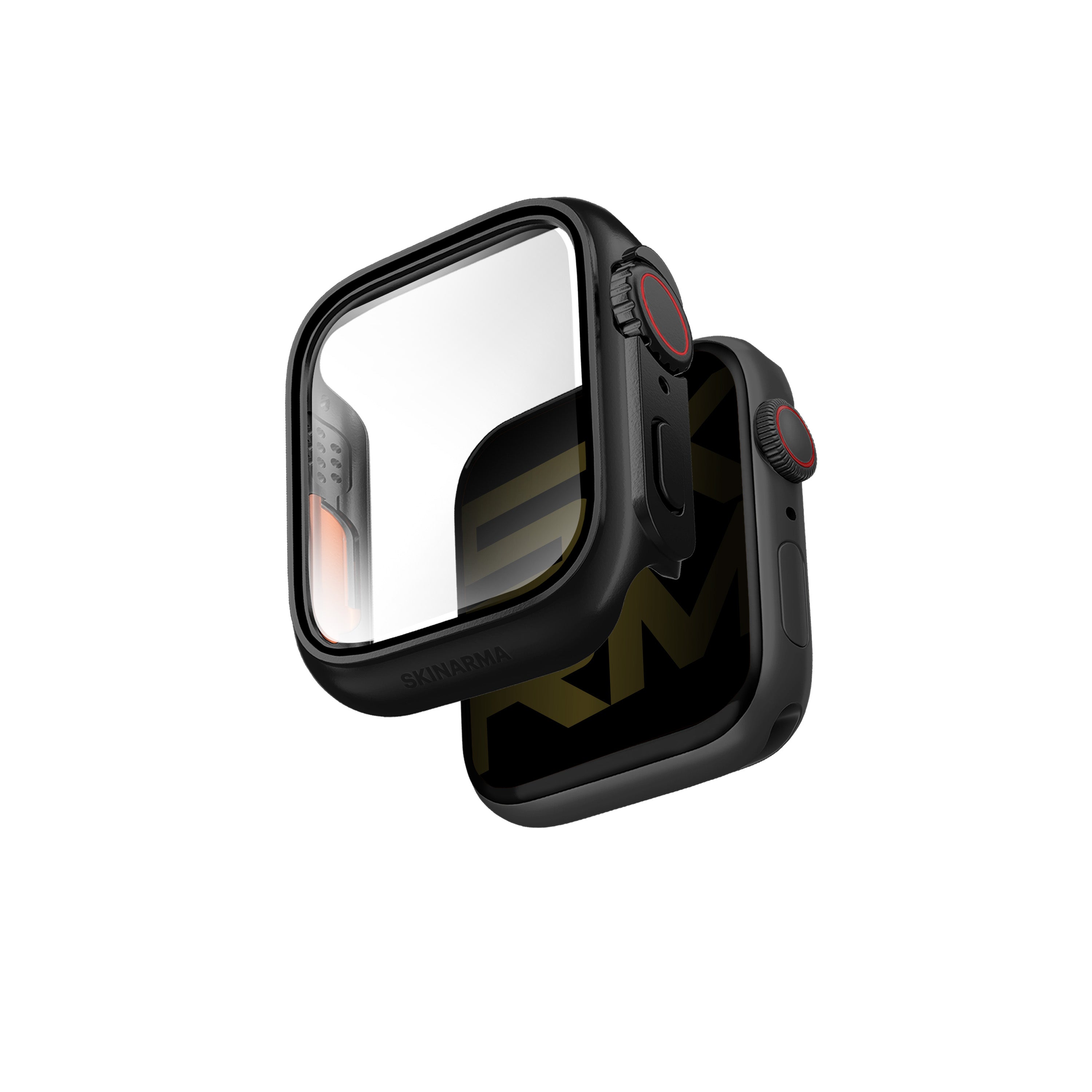 Watch 44mm SkinArma Gado Pro Dijital Taç Korumalı Kasa ve Ekran Koruyucu