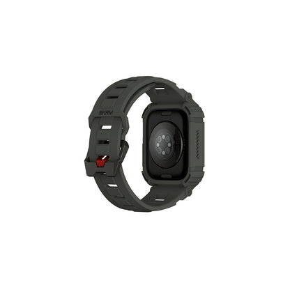 Watch 44mm Skinarma Mecha 2in1 TPU Kasa Koruyucu + Silikon Kordon