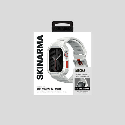 Watch 44mm Skinarma Mecha 2in1 TPU Kasa Koruyucu + Silikon Kordon