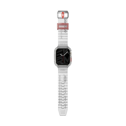 Watch 44mm SkinArma Saido Sert PC Kasa Koruyuculu Silikon Kordon