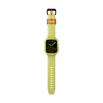 Watch 44mm SkinArma Saido Sert PC Kasa Koruyuculu Silikon Kordon