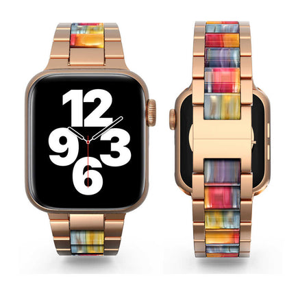 Watch 44mm Wiwu Resin Steel Belt Metal Kordon