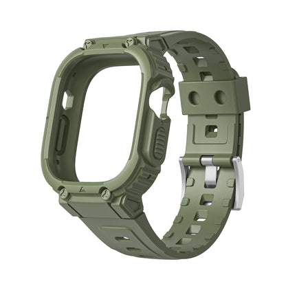 Watch 44mm Wiwu Wi-WB014 Armor Serisi 2in1 Sert PC Kasa Koruyuculu Silikon Kordon