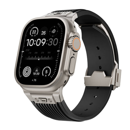 Watch 44mm Zore KRD-113 Spor Görünümlü Silikon Kordon
