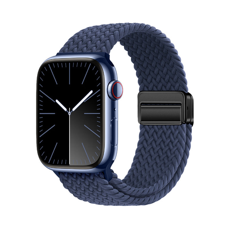Watch 44mm Zore KRD-134 Örgü Tasarımlı Hasır Kordon Strap Kayış