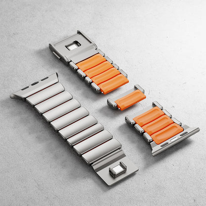 Watch 44mm Zore KRD-149 Titanyum Silikon Kordon