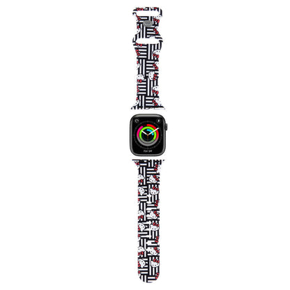 Watch 7 41mm Hello Kitty Orijinal Lisanslı Çizgiler & Kitty Silikon Kordon
