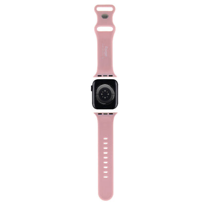 Watch 7 41mm Hello Kitty Orijinal Lisanslı Yazı Logolu Fiyonk & Kitty Head Silikon Kordon