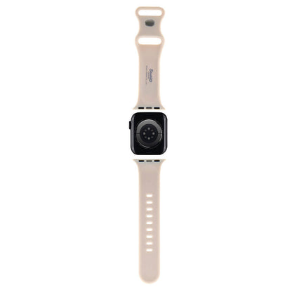 Watch 7 41mm Hello Kitty Orijinal Lisanslı Yazı Logolu Fiyonk & Kitty Head Silikon Kordon