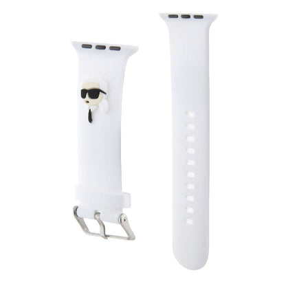 Watch 7 41mm Karl Lagerfeld orijinal Lisanslı İkonik Karl Head Logolu Silikon Kordon