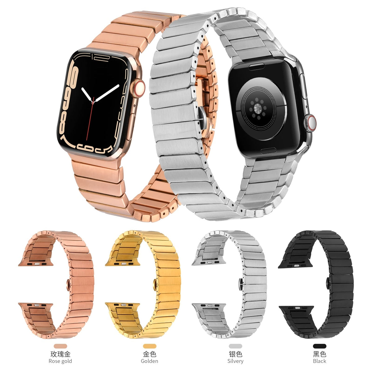 Watch 7 41mm Kordon KRD-79 Metal Strap Kayış
