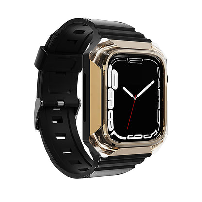 Watch 7 41mm Zore KRD-88 Sert PC Kasa Koruyuculu Silikon Kordon