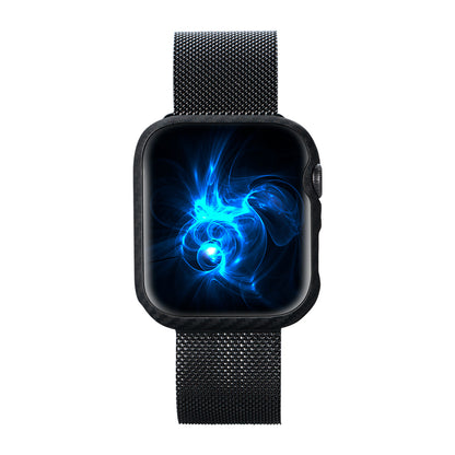 Watch 7 45mm 600D Aramid Fiber Classic Serisi Black-Grey Twill Kasa Koruyucu Pitaka Air Case