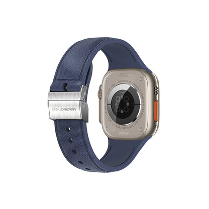 Watch 7 45mm Amazingthing Titan Swift Deri Dokulu Silikon Kordon