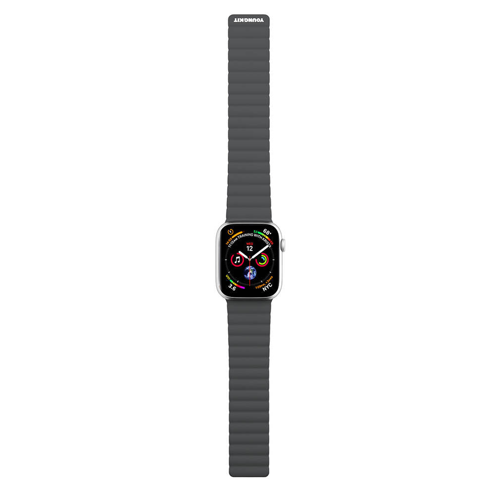 Watch 7 45mm Kordon Youngkit Classical Magnetik Tak Çıkar Silikon Strap Kayış