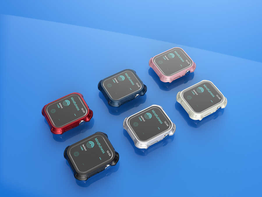 Watch 7 45mm Tank Zırh Kasa ve Ekran Koruyucu Zore Watch Gard 10