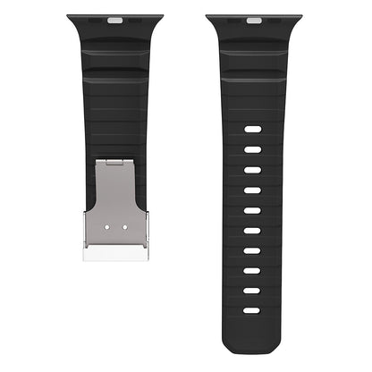 Watch 7 45mm Zore KRD-145 Metal Tokalı Silikon Kordon