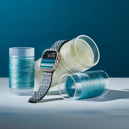 Watch Serisi Uyumlu Aramid Fiber ve Karbon Fiber Pitaka Dreamland ChromaCarbon Serisi Mosaic Universal Kordon