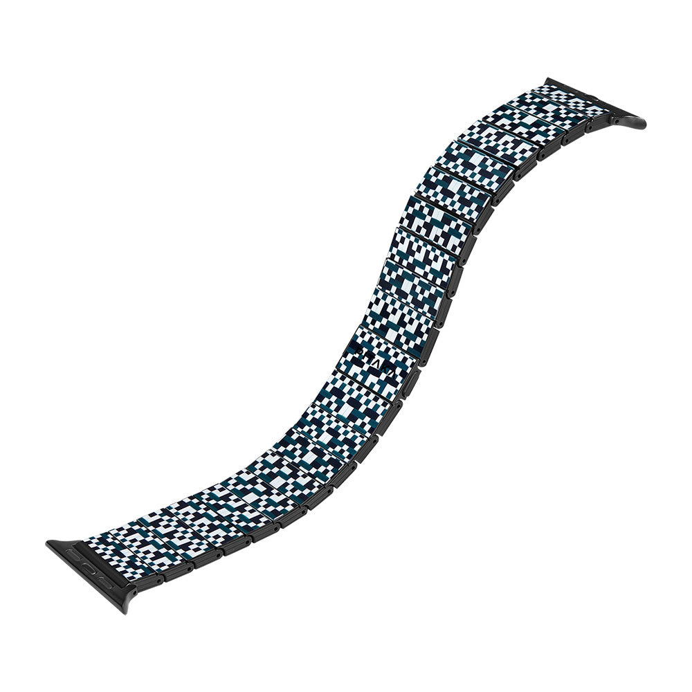 Watch Serisi Uyumlu Aramid Fiber ve Karbon Fiber Pitaka Dreamland ChromaCarbon Serisi Mosaic Universal Kordon