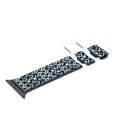 Watch Serisi Uyumlu Aramid Fiber ve Karbon Fiber Pitaka Dreamland ChromaCarbon Serisi Mosaic Universal Kordon