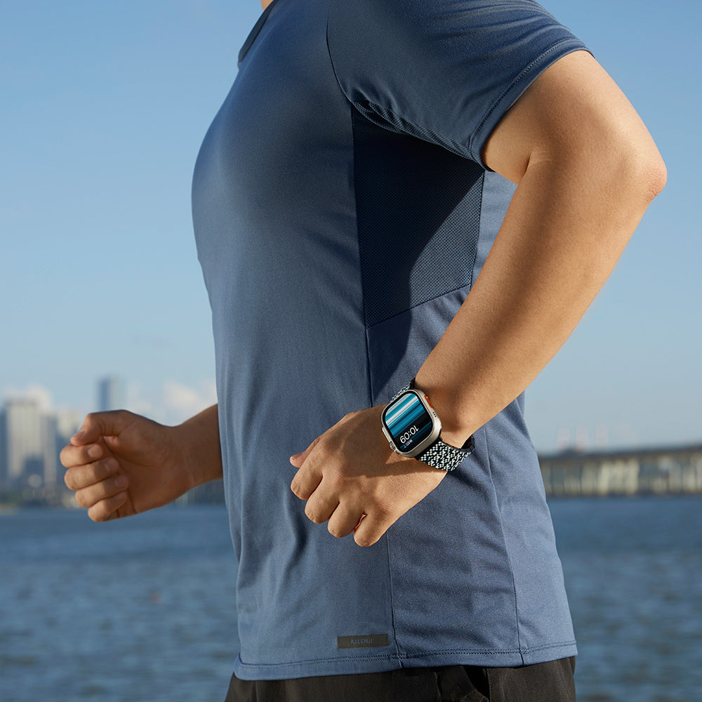 Watch Serisi Uyumlu Aramid Fiber ve Karbon Fiber Pitaka Dreamland ChromaCarbon Serisi Mosaic Universal Kordon