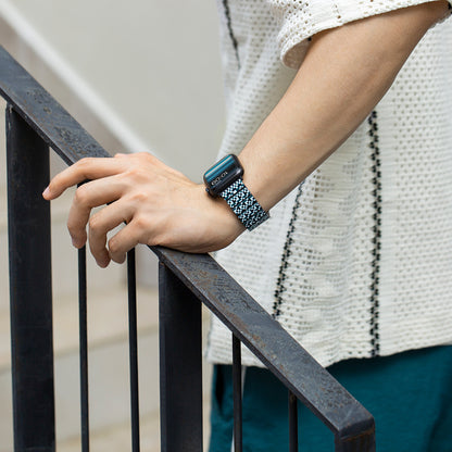 Watch Serisi Uyumlu Aramid Fiber ve Karbon Fiber Pitaka Dreamland ChromaCarbon Serisi Mosaic Universal Kordon