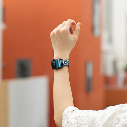 Watch Serisi Uyumlu Aramid Fiber ve Karbon Fiber Pitaka Dreamland ChromaCarbon Serisi Mosaic Universal Kordon