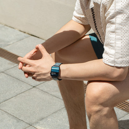 Watch Serisi Uyumlu Aramid Fiber ve Karbon Fiber Pitaka Dreamland ChromaCarbon Serisi Mosaic Universal Kordon