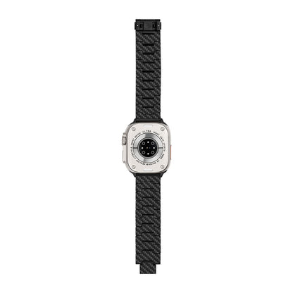 Watch Serisi Uyumlu Aramid Fiber ve Karbon Fiber Pitaka Dreamland ChromaCarbon Serisi Stairs Universal Kordon