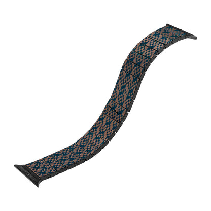 Watch Serisi Uyumlu Aramid Fiber ve Karbon Fiber Pitaka Dreamland ChromaCarbon Serisi Stairs Universal Kordon