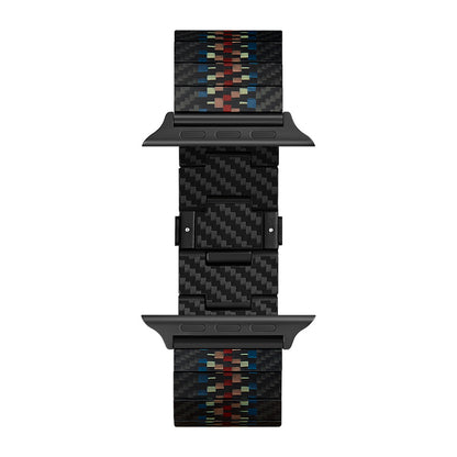 Watch Serisi Uyumlu Aramid Fiber ve Karbon Fiber Pitaka Modern Serisi Rhapsody Universal Kordon