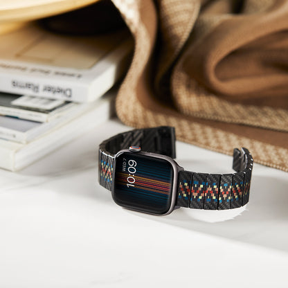 Watch Serisi Uyumlu Aramid Fiber ve Karbon Fiber Pitaka Modern Serisi Rhapsody Universal Kordon