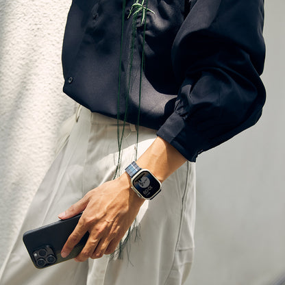 Watch Serisi Uyumlu Aramid Fiber ve Karbon Fiber Pitaka Poetry of Things ChromaCarbon Serisi Moon Universal Kordon