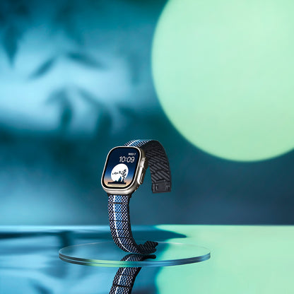 Watch Serisi Uyumlu Aramid Fiber ve Karbon Fiber Pitaka Poetry of Things ChromaCarbon Serisi Moon Universal Kordon