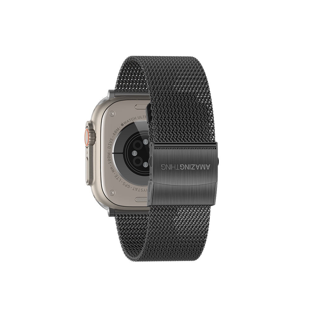 Watch Ultra 49mm Amazing Thing Titan Metal Hasır Kordon