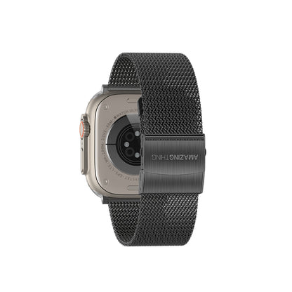 Watch Ultra 49mm Amazing Thing Titan Metal Hasır Kordon