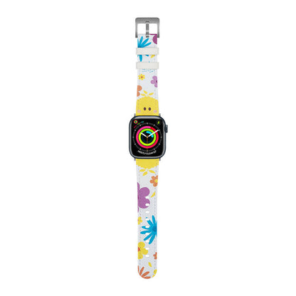 Watch Ultra 49mm Casebang Sesame Street Serisi Deri Saat Kordon