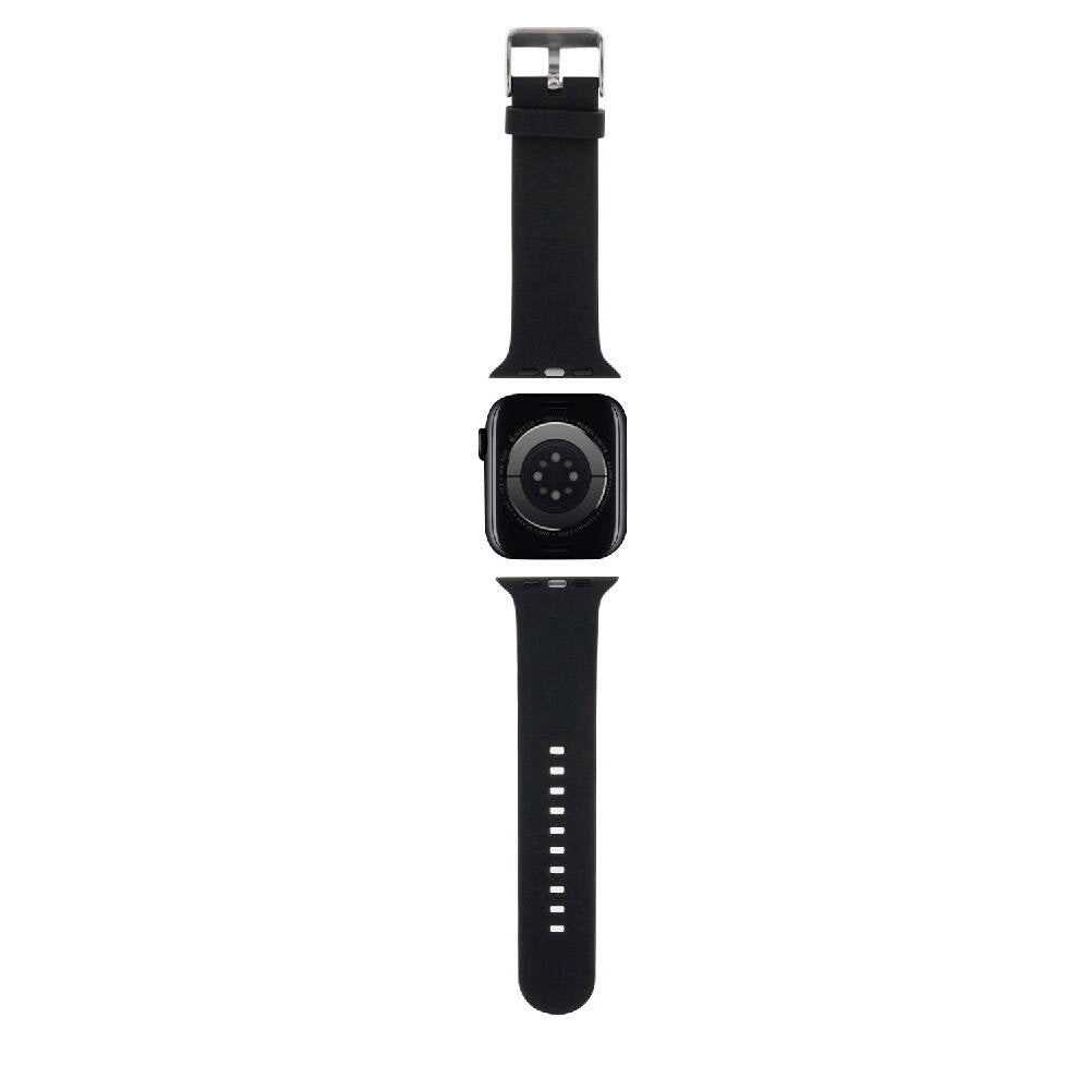 Watch Ultra 49mm Karl Lagerfeld Orijinal Lisanslı İkonik Karl & Choupette Logolu Silikon Kordon