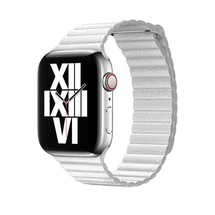 Watch Ultra 49mm Kordon KRD-09 Deri Lop Strap Kayış