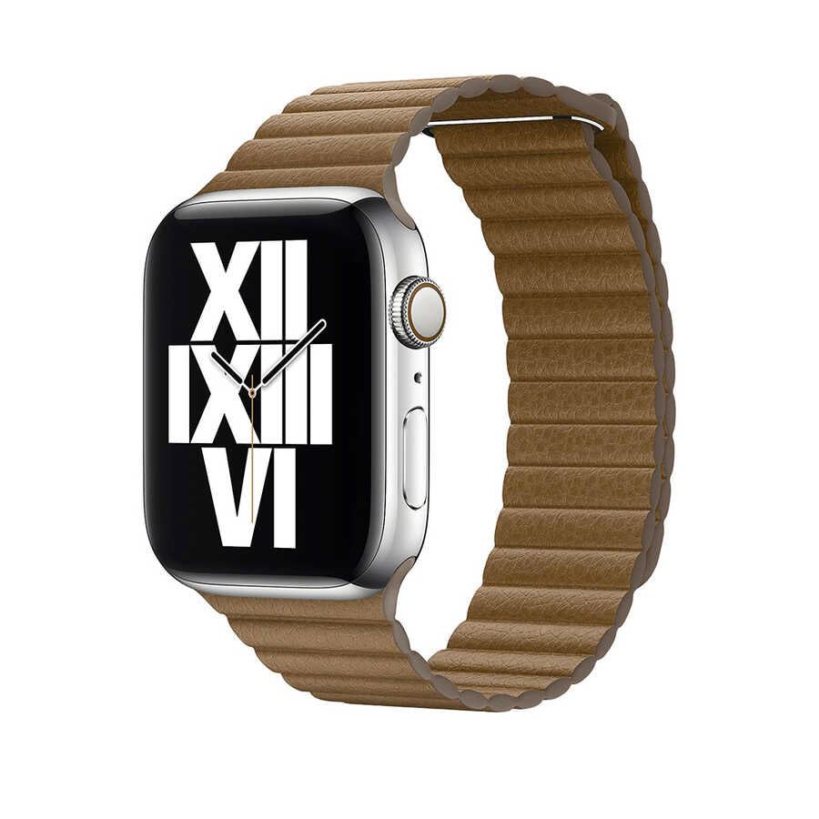 Watch Ultra 49mm Kordon KRD-09 Deri Lop Strap Kayış
