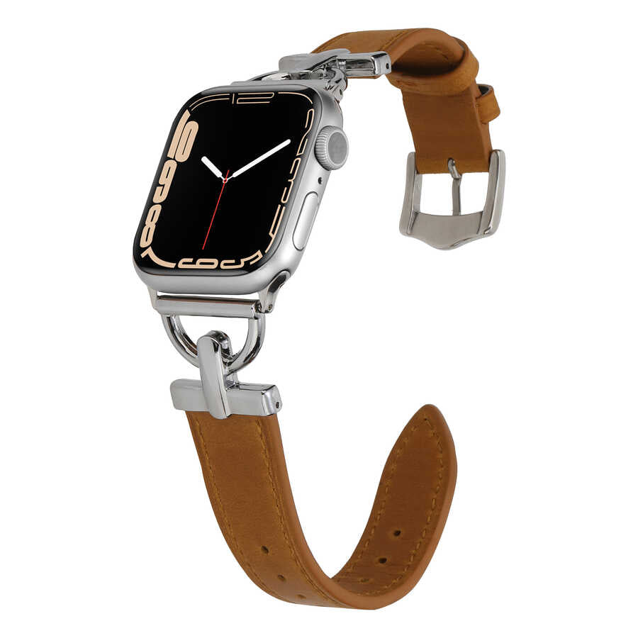 Watch Ultra 49mm Kordon KRD-53 Deri Strap Kayış