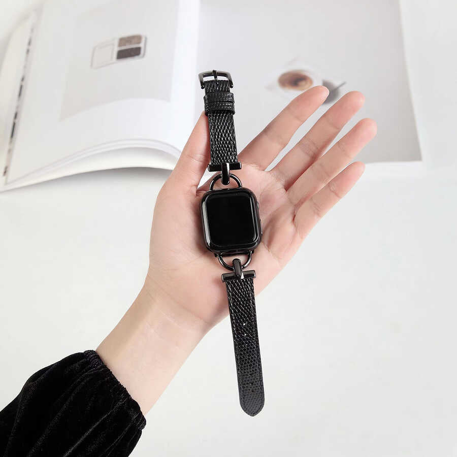 Watch Ultra 49mm Kordon KRD-53 Deri Strap Kayış