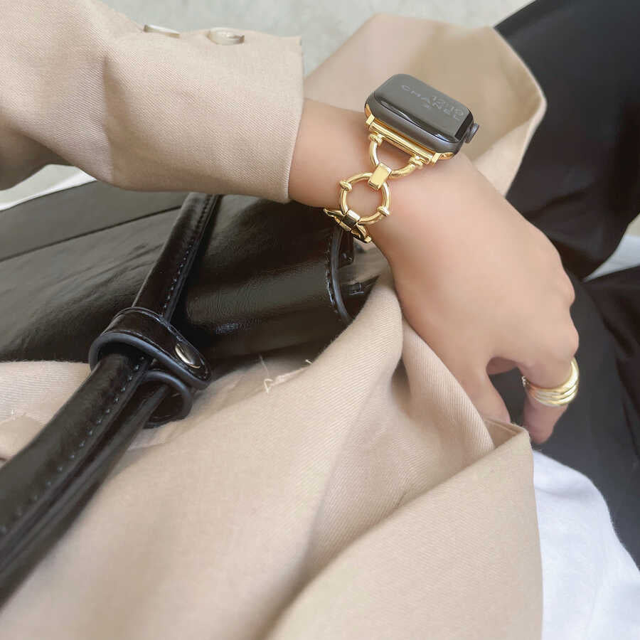 Watch Ultra 49mm Kordon KRD-56 Metal Strap Kayış