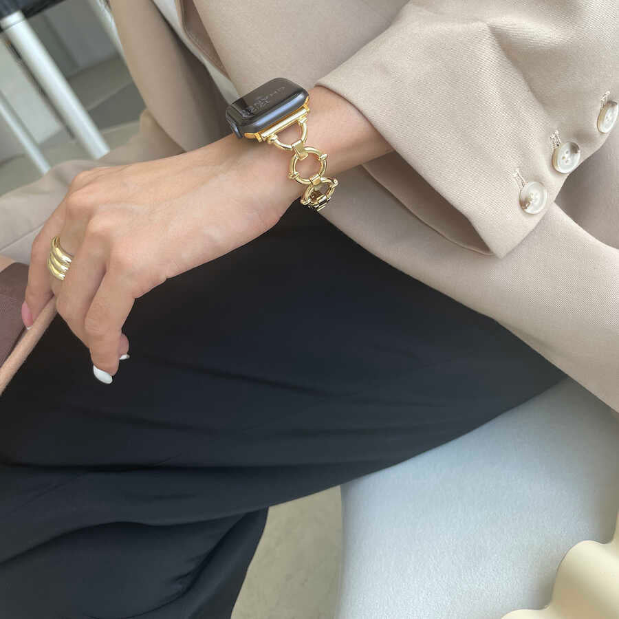 Watch Ultra 49mm Kordon KRD-56 Metal Strap Kayış