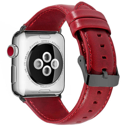 Watch Ultra 49mm Kordon Luxury Leather Deri Strap Kayış