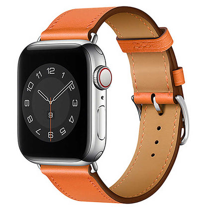 Watch Ultra 49mm Kordon Wiwu Attleage Watchband Hakiki Deri Strap Kayış